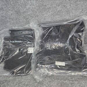 4 NEW OEM SET AUDI Q5 2017-2021 BLACK Mats 80B-863-691-A-QA5 & 80A-864-450-B-QA5